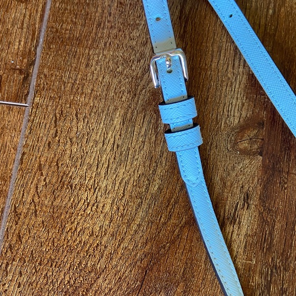 NWT Kate Spade Sadie Crossbody it’s in a “Crisp Sky” blue. It’s very light blue - Picture 10 of 11